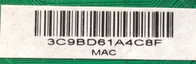 KIT DE TARJETAS PARA TV VIZIO / MAIN FUENTE 60101-03237 / TP.MT5581.PB756 / T-CON 44-9771283A / 47-6021131 / HV430FHBN10 / PANEL BOEI430WU1_H / DISPLAY HV430FHB-N10 REV.1.1 / MODELO D43FX-F4 - Imagen 3